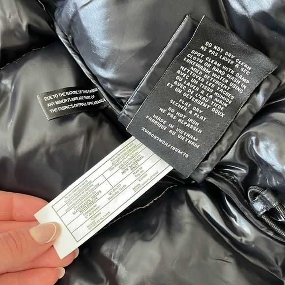 SOLD NWT SAM. Isabel gunmetal down jacket size M - Picture 11 of 12